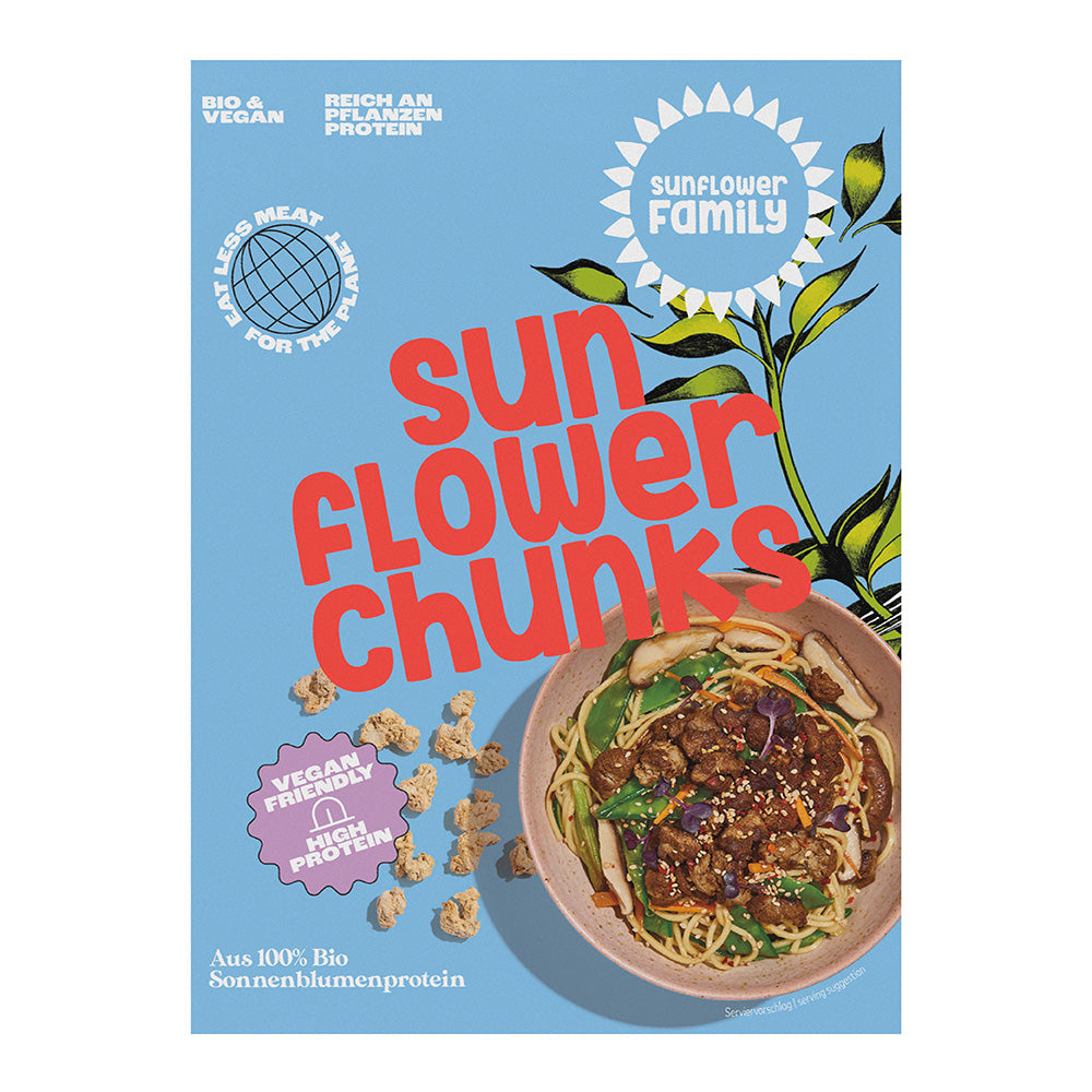 Bio sunflowerCHUNKS, bio pur 76 g