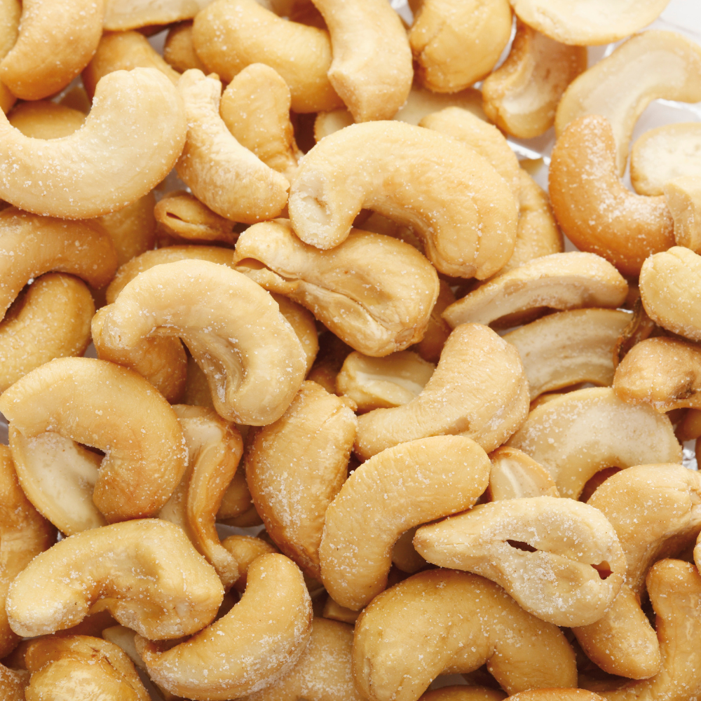 Cashewkerne, geröstet, gesalzen Bio