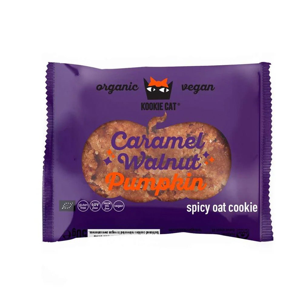 BIO Cookie mit Kürbis und karamellisierter Walnuss 50g - SUVENSO