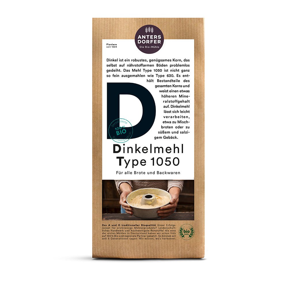Bio Dinkelmehl Type 1050 1 kg - SUVENSO