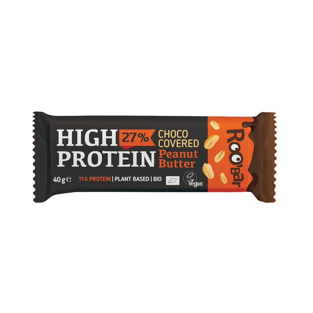 Bio High Protein Erdnussriegel 40g - SUVENSO
