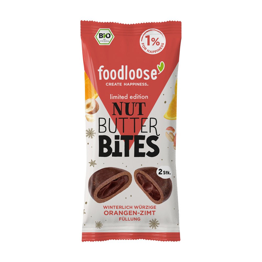 Bio Nut Bites Orange - Zimt 40g - SUVENSO