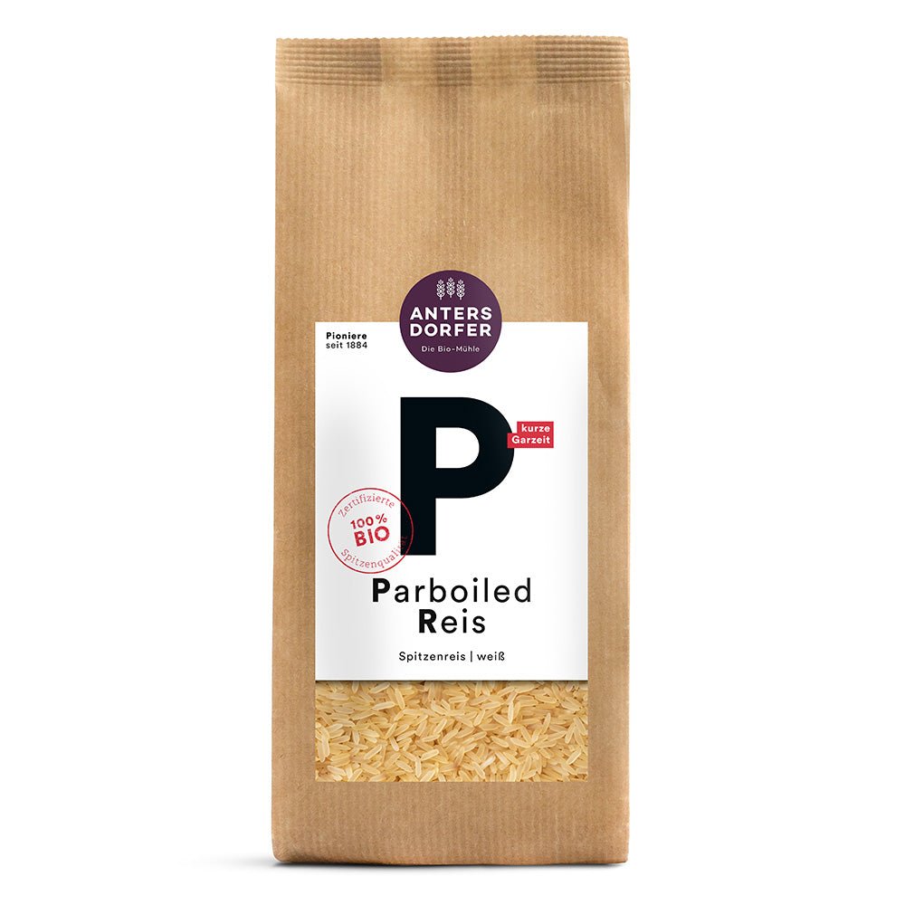 Bio Parboiled Reis weiß 1 kg - SUVENSO