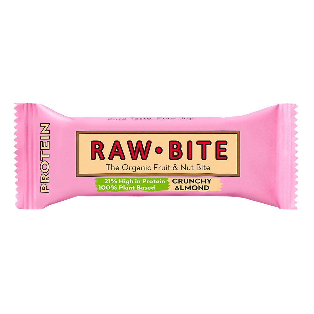 Bio RAWBITE Protein Crunchy Almond 45g - SUVENSO