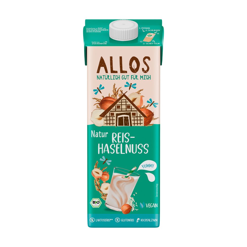Bio Reis - Haselnuss Drink 1l - SUVENSO