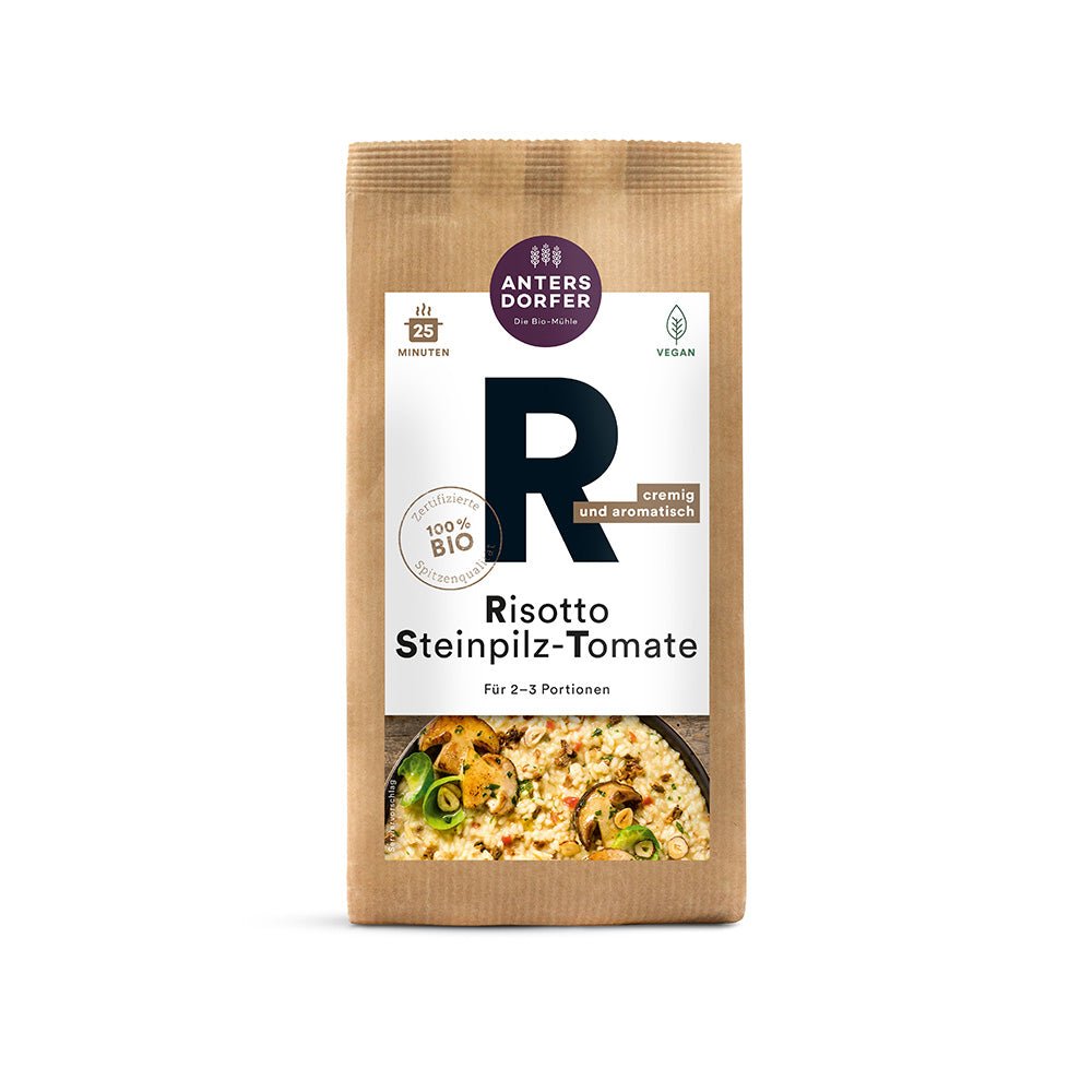 Bio Risotto Steinpilz - Tomate 150g - SUVENSO
