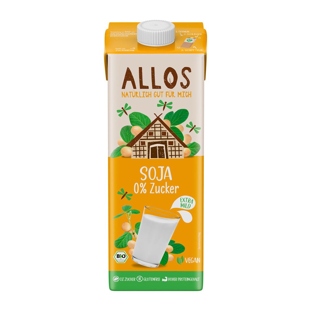 Bio Soja Drink ungesüßt 1l - SUVENSO