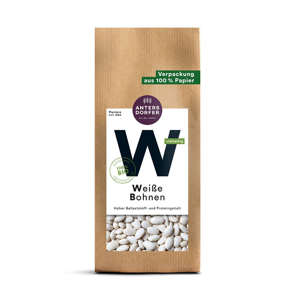 Bio Weiße Bohnen 500g - SUVENSO