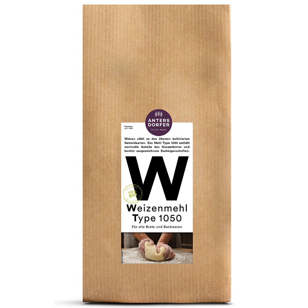 Bio Weizenmehl Type 1050 2,5 kg - SUVENSO