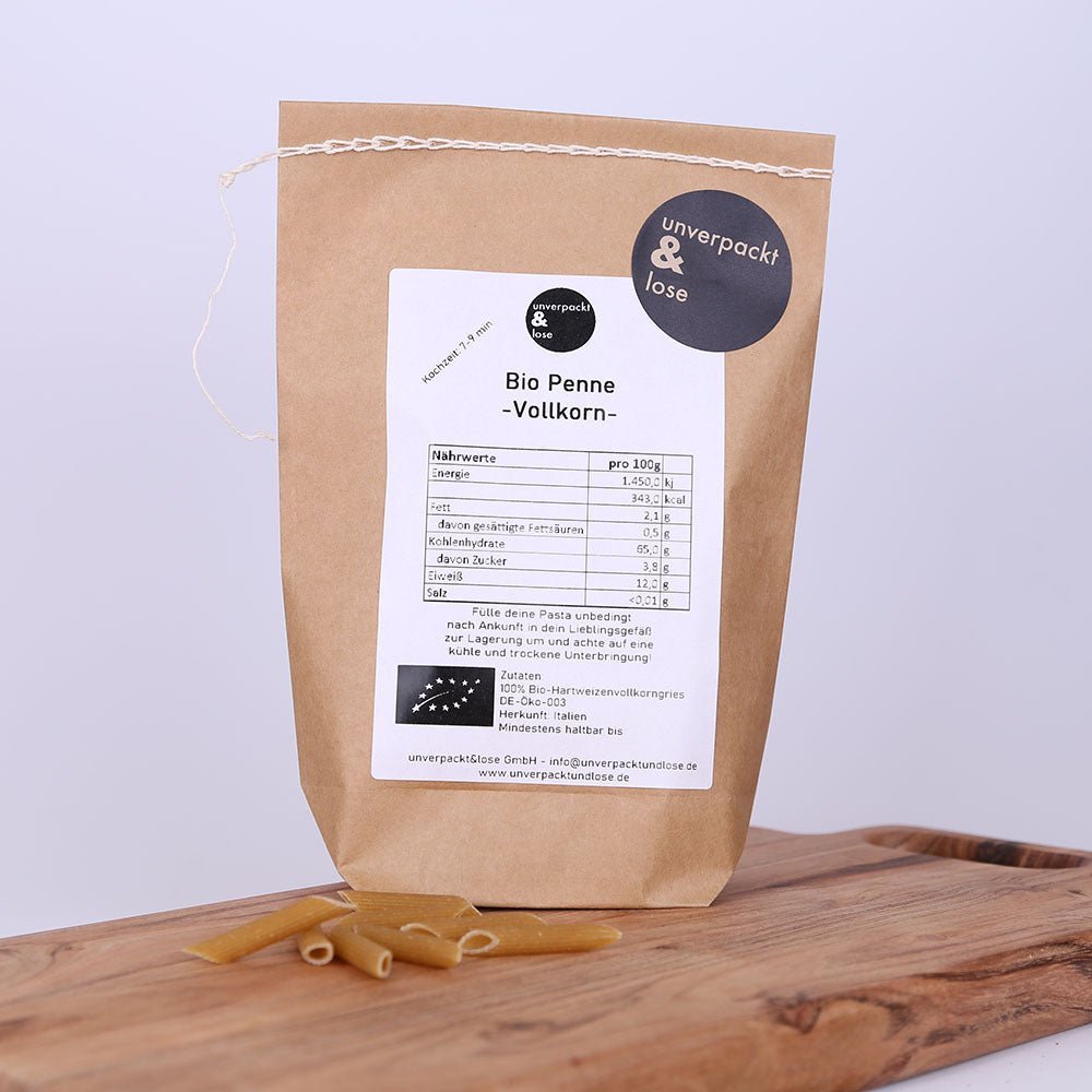 Penne Vollkorn Bio - unverpackt & lose