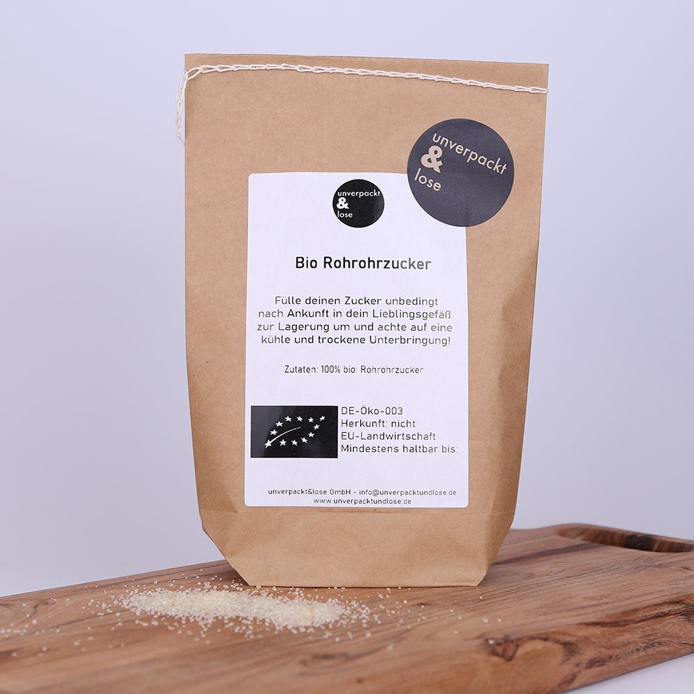 Rohrohrzucker Bio - unverpackt & lose