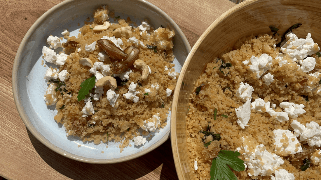 Couscous-Dattel-Cashew-Salat - unverpackt & lose
