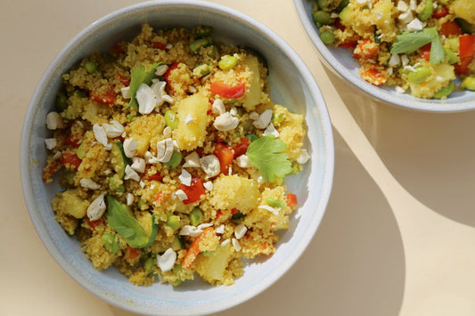 Couscous Pfanne mit Ananas - unverpackt & lose