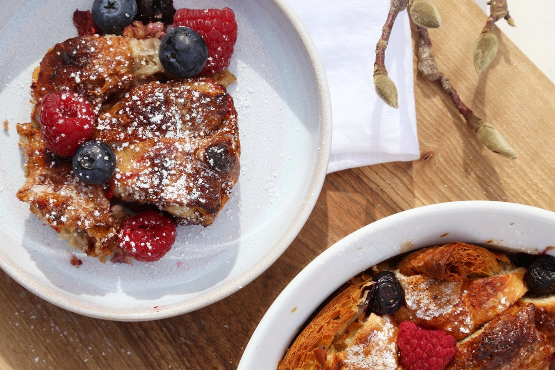 Croissant Auflauf mit Beeren - unverpackt & lose