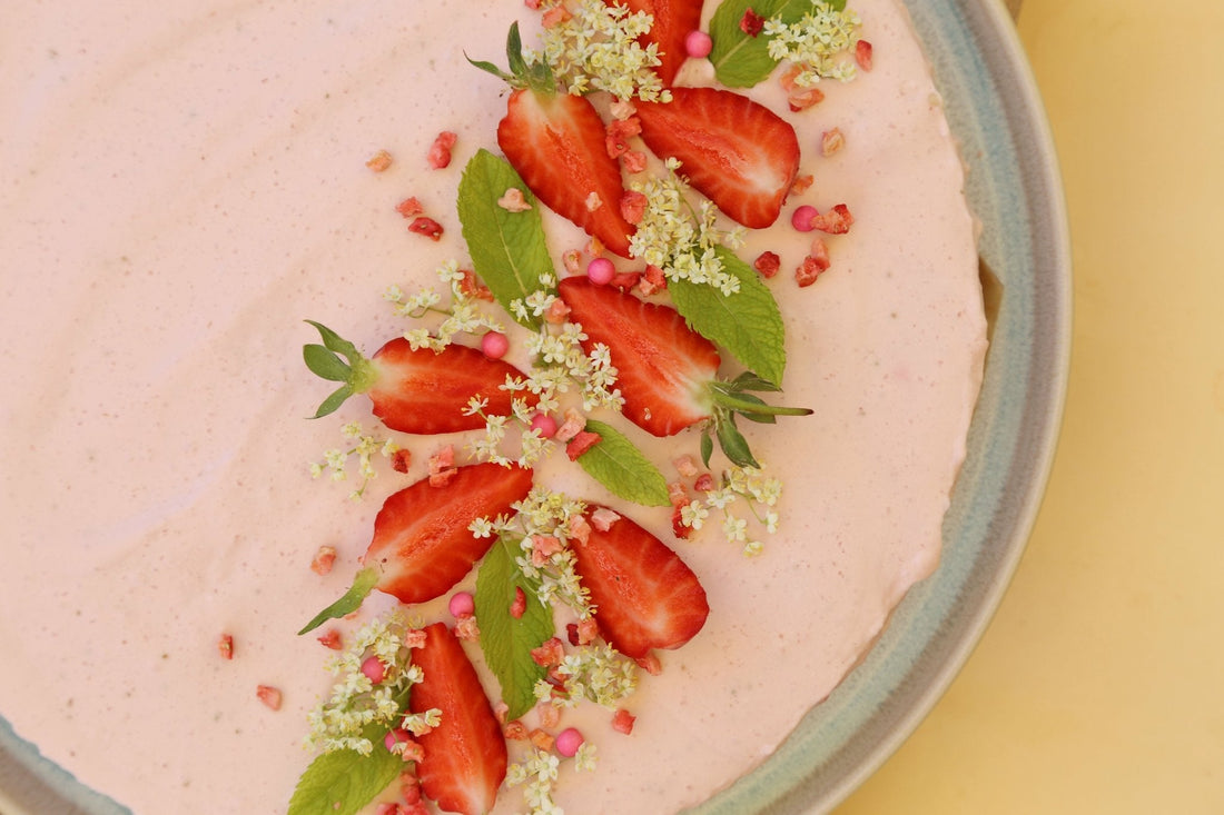 Holunder-Erdbeer-Kuchen - unverpackt & lose