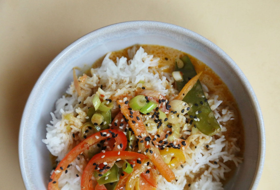 Rotes Curry mit Grün - unverpackt & lose