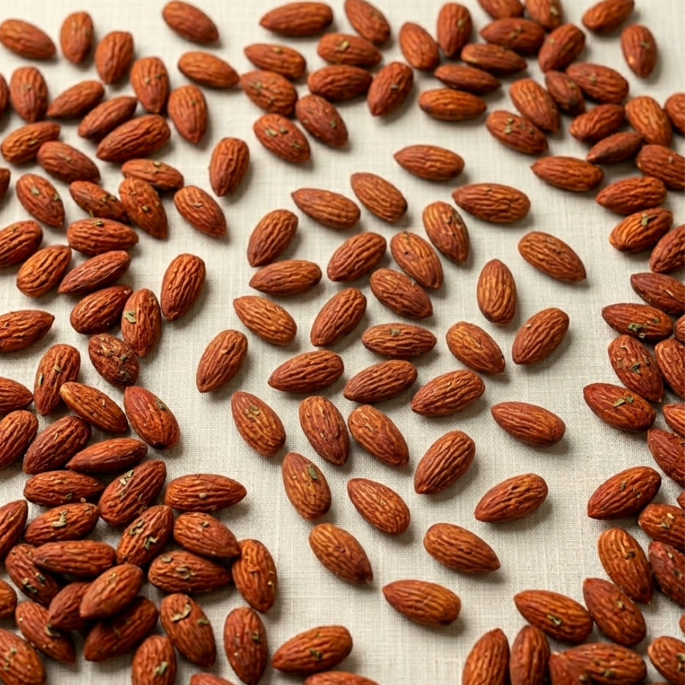 Mandelkerne in Tomate-Kräuter geröstet Bio