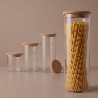 Vorratsglas mit Korkdeckel 2 Liter