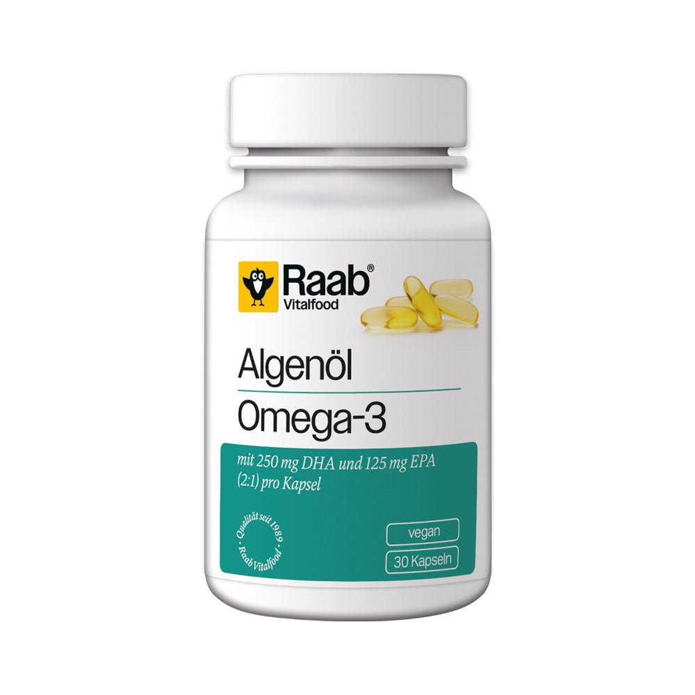 Algenöl pflanzlich Omega - 3 Kapseln 35,5g - SUVENSO