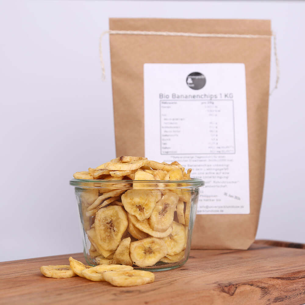 Bananenchips honey - dipped Bio - unverpackt & lose