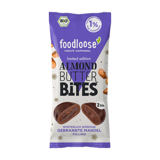 Bio Almond Bites Gebrannte Mandel 40g - SUVENSO