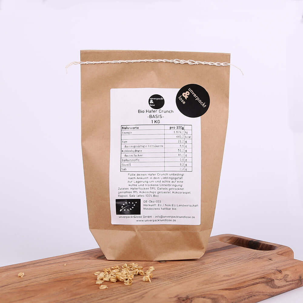 Bio Hafer Crunchy Basis - unverpackt & lose