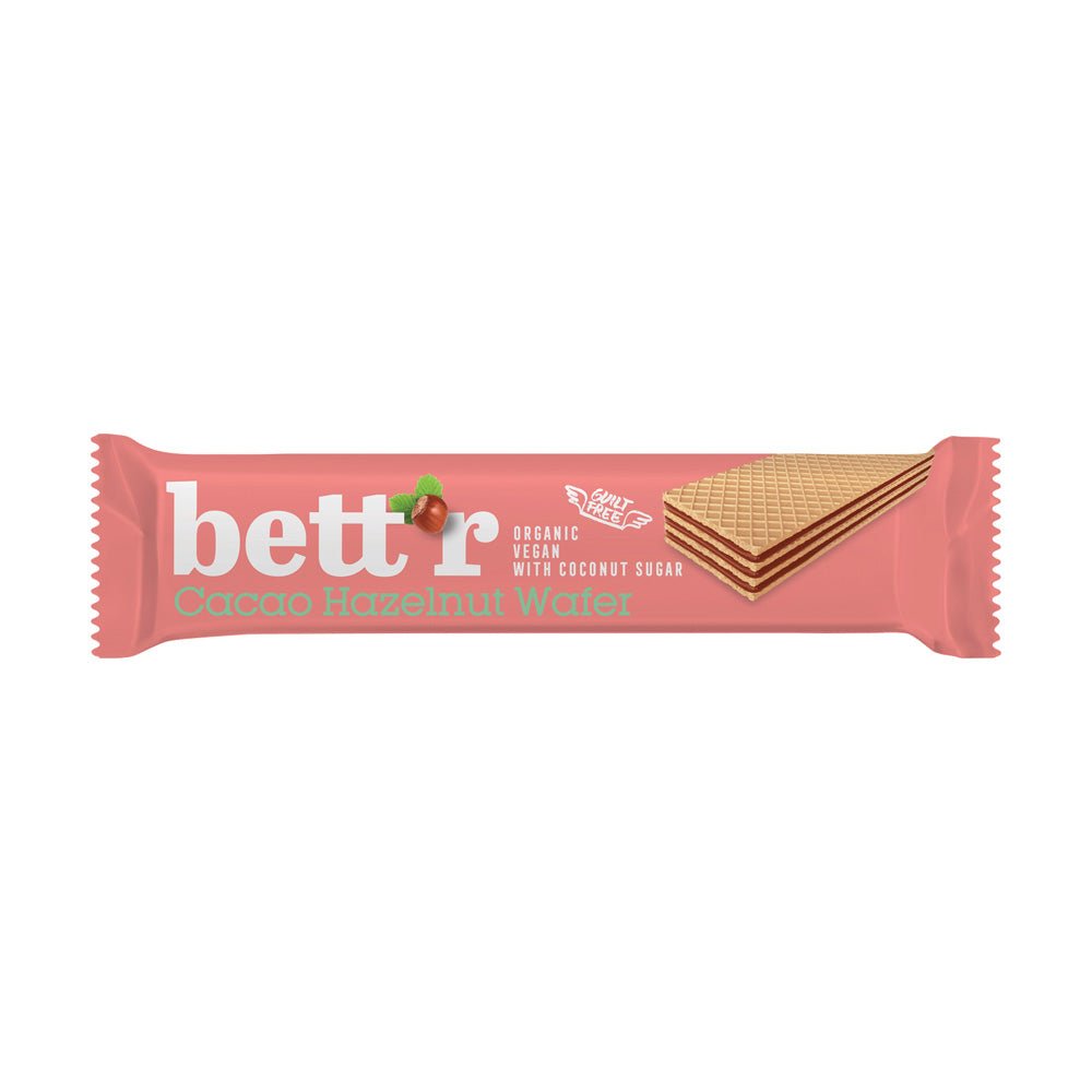Bio Kakao - Haselnuss - Waffel 30g - SUVENSO