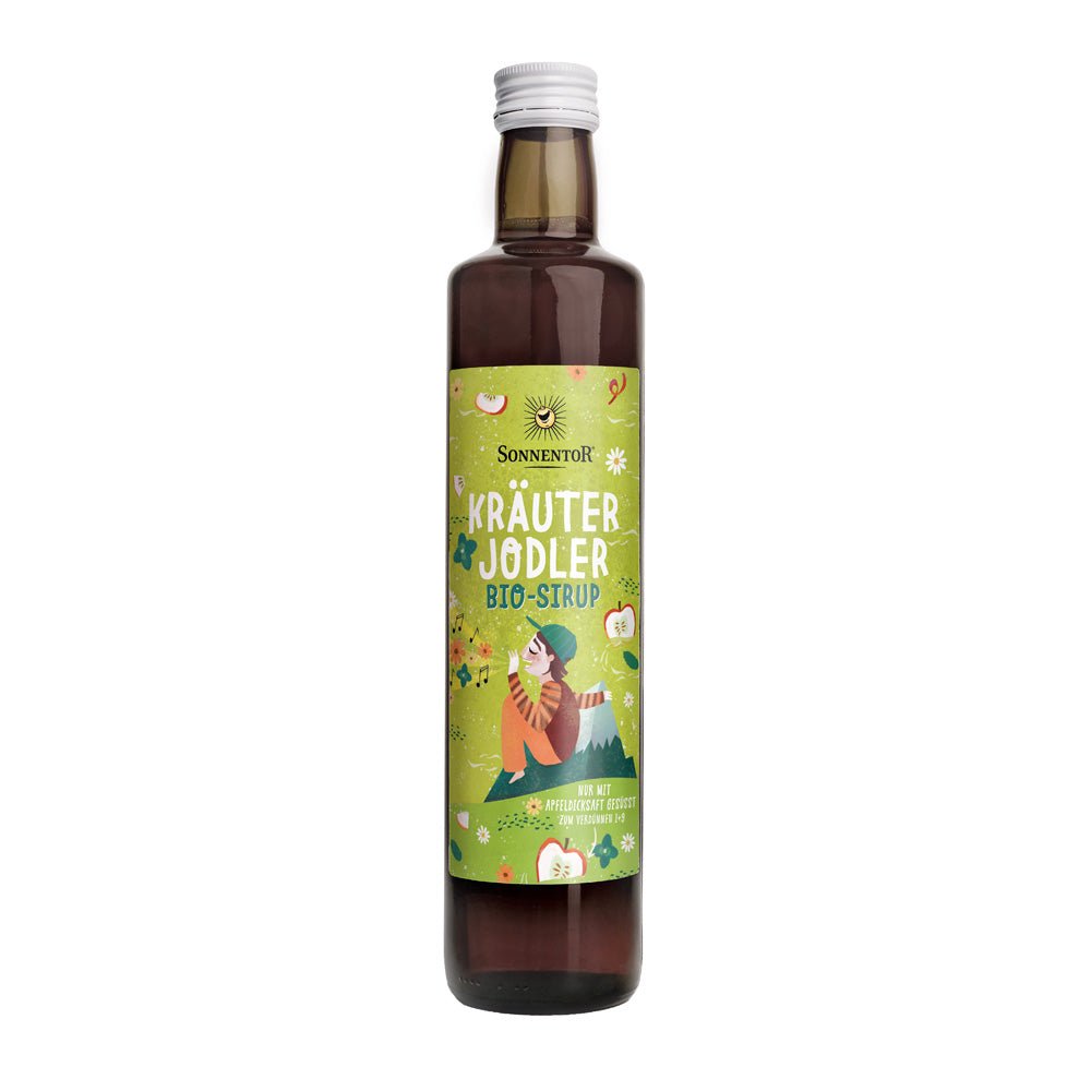 Bio Kräuterjodler Sirup 500ml - SUVENSO