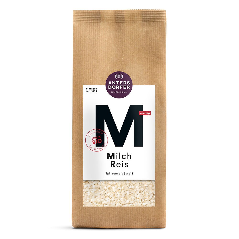 Bio Milch Reis weiß 1 kg - SUVENSO