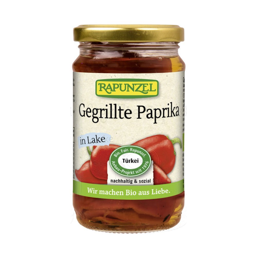 Bio Paprika gegrillt rot, in Lake 310g - SUVENSO