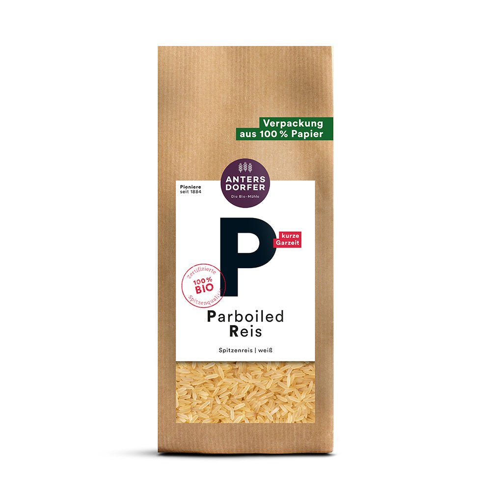 Bio Parboiled Reis weiß 500g - SUVENSO