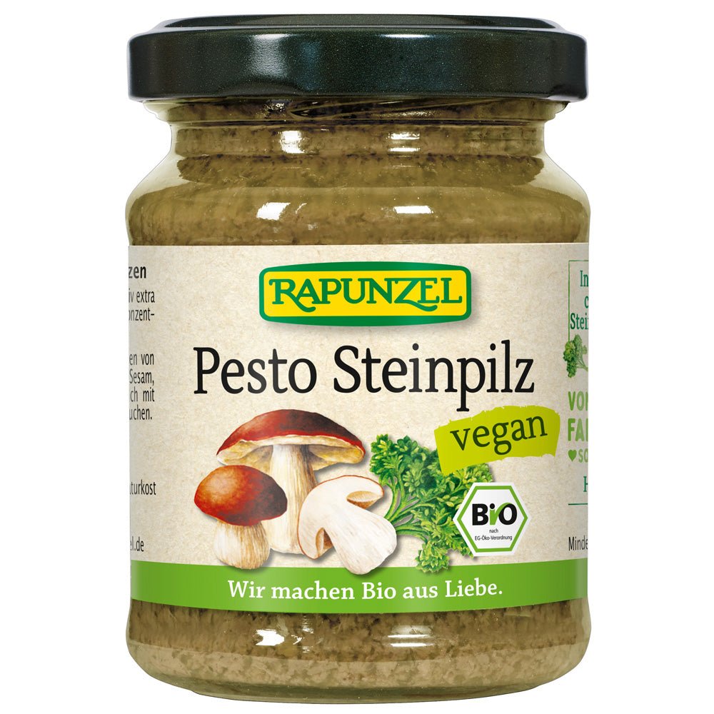 Bio Pesto Steinpilz 130ml - SUVENSO