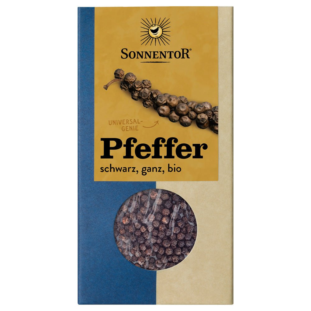 Bio Pfeffer schwarz ganz 55g - SUVENSO