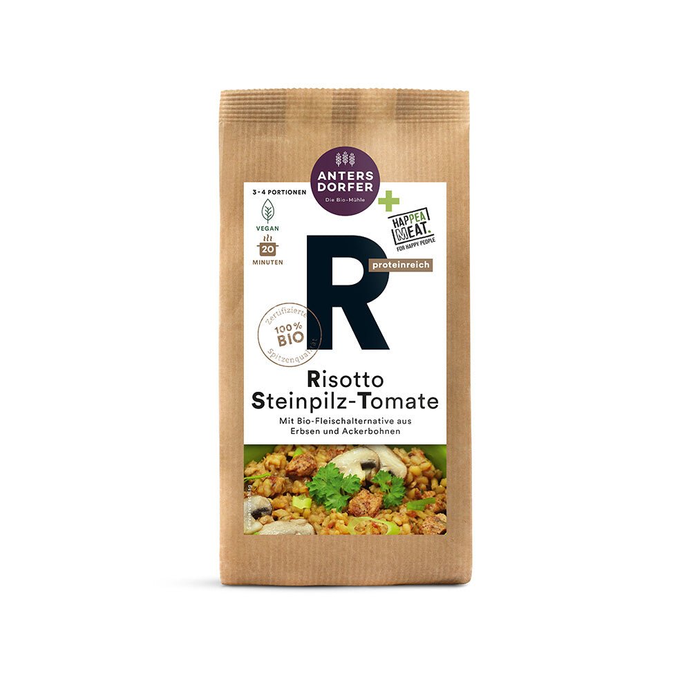 Bio Risotto Steinpilz - Tomate mit Bio - Fleischalternative 180g - SUVENSO