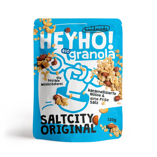 Bio Saltcity Original Handmade Granola Beutel 320g - SUVENSO