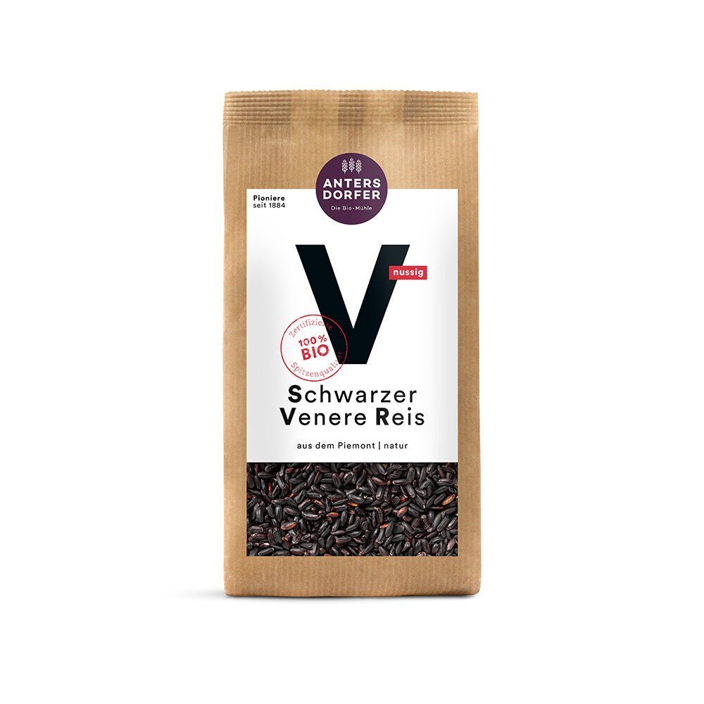 Bio Schwarzer Venere Reis natur 250g - SUVENSO
