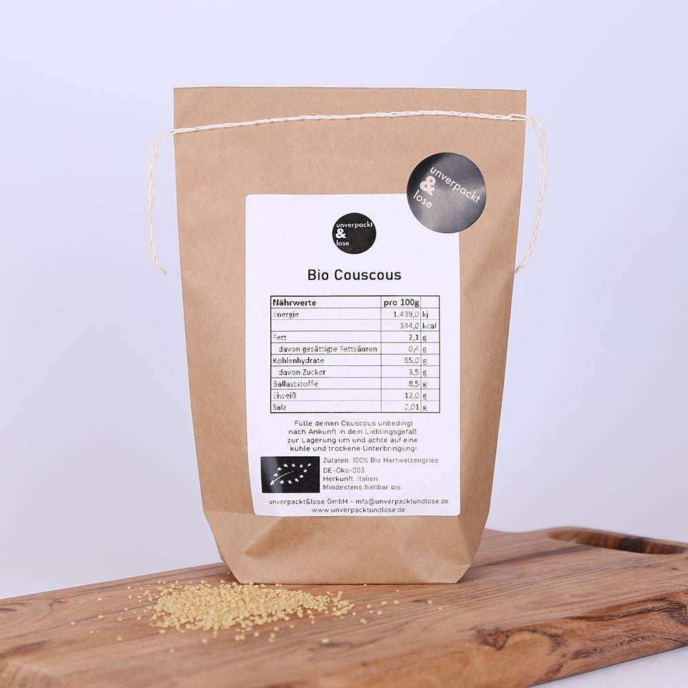 Couscous Vollkorn Bio - unverpackt & lose