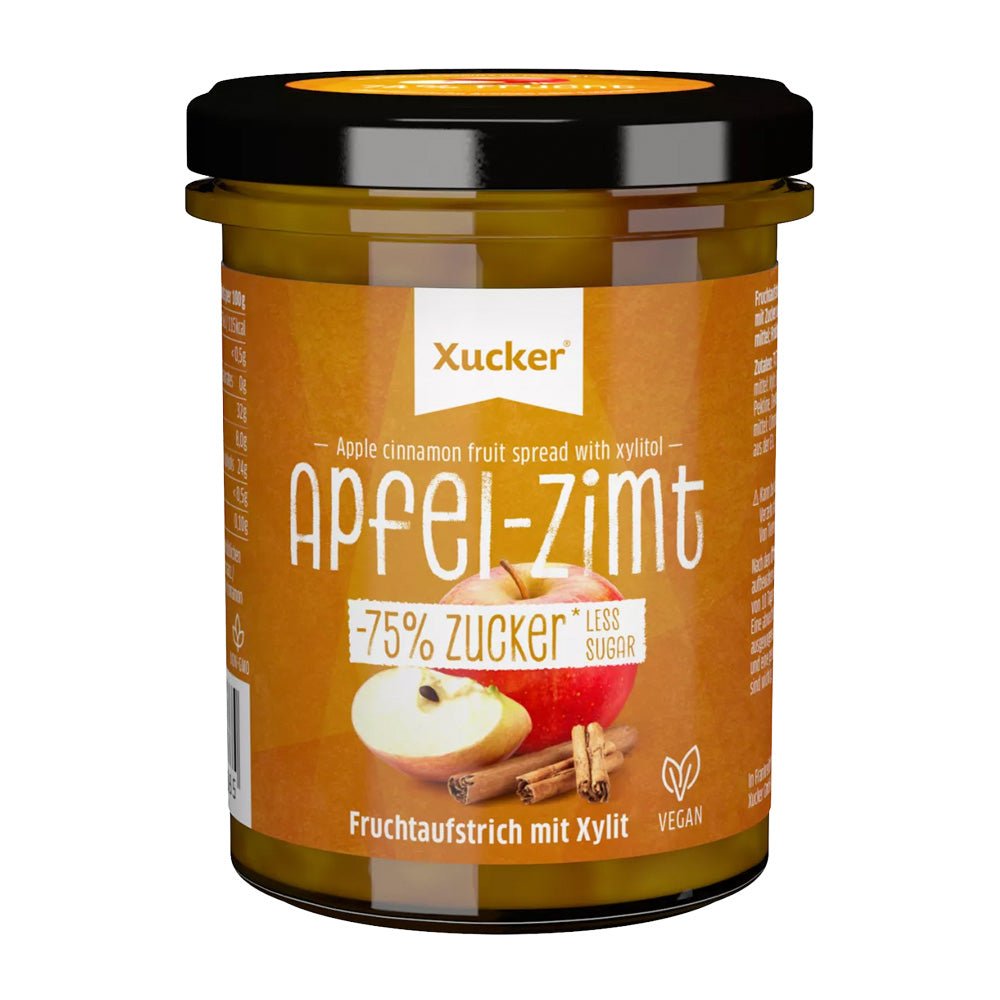 Fruchtaufstrich Apfel - Zimt 220g - SUVENSO