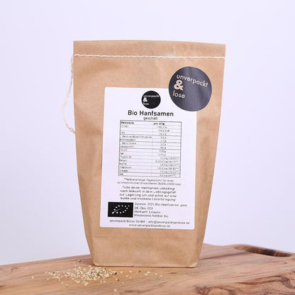 Hanfsamen geschält Bio - unverpackt & lose