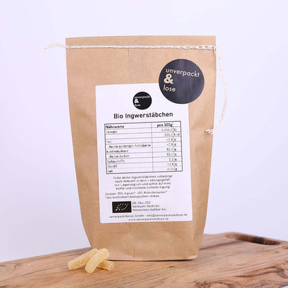 Ingwersticks Bio - unverpackt & lose