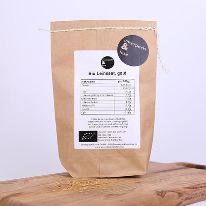 Leinsaat - gold Bio - unverpackt & lose