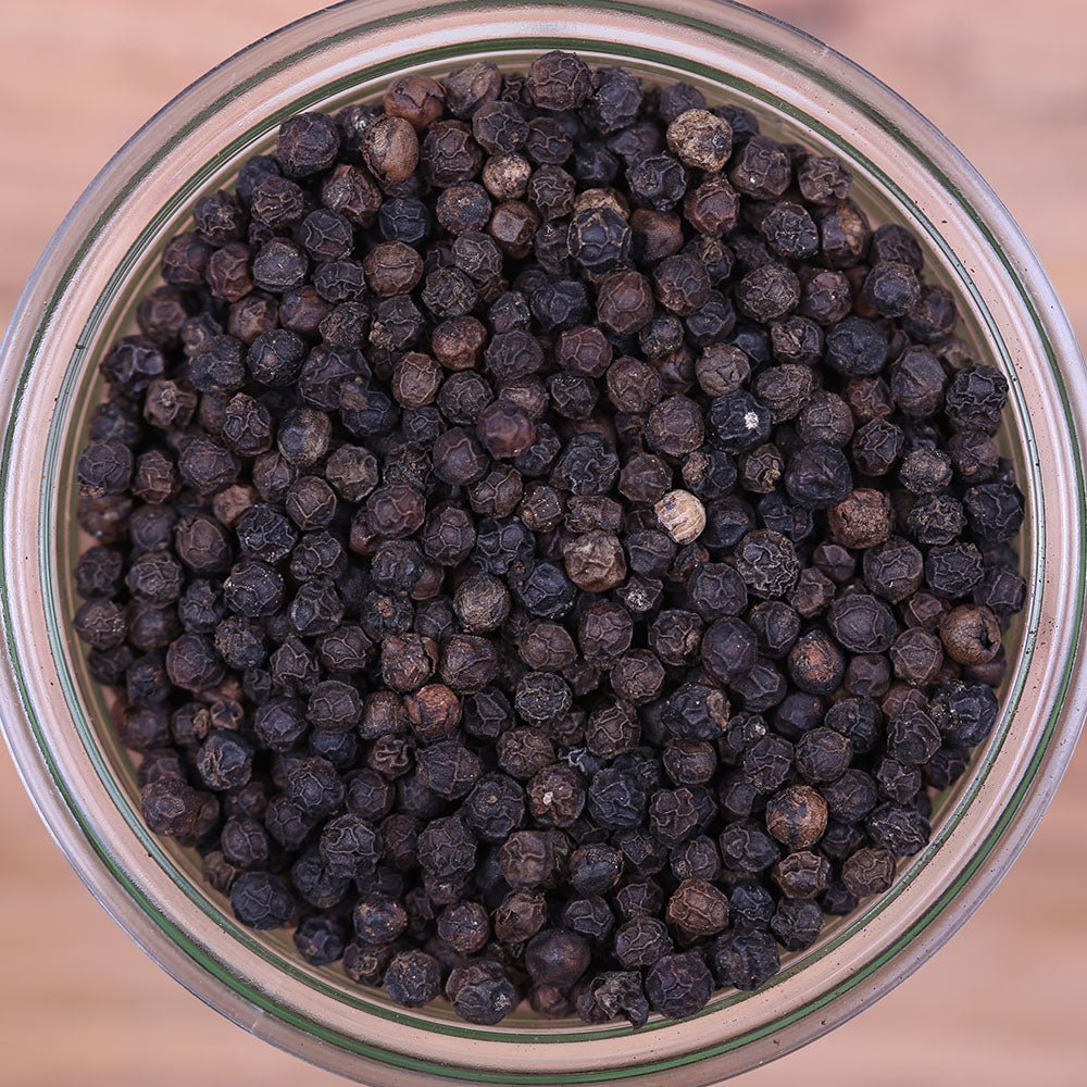 Pfeffer schwarz Bio ganz - unverpackt & lose