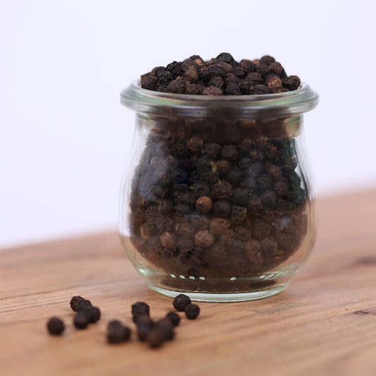 Pfeffer schwarz Bio ganz - unverpackt & lose