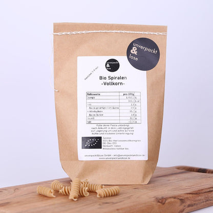 Spiralen Vollkorn Bio - unverpackt & lose
