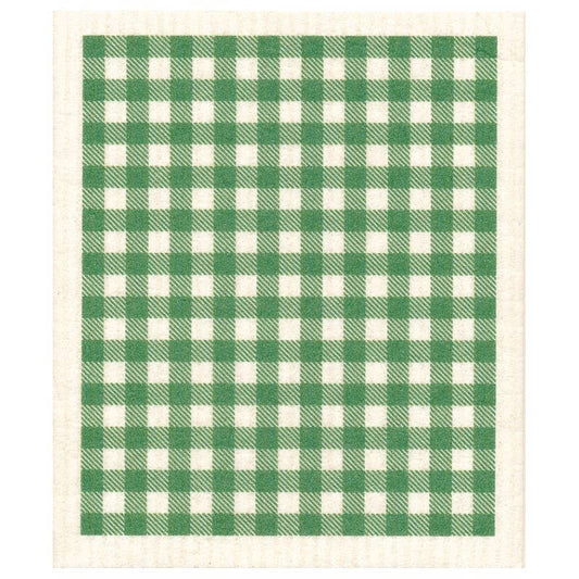 Spültuch Green Gingham - unverpackt & lose