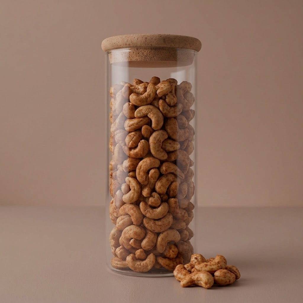 suvenso_Cashewkerne_geroestet_gesalzen_mit_Chili_Bio